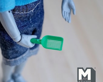 Dollhouse Miniature Cat Litter Scoop - B034