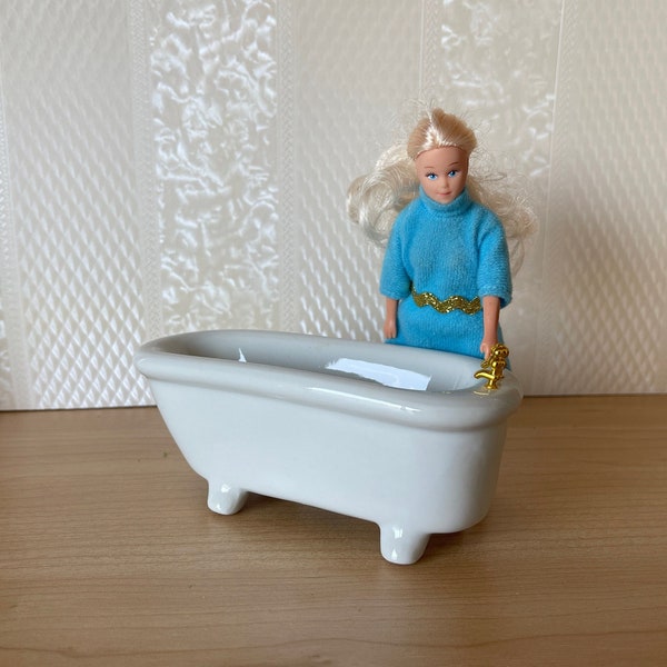 Miniature Bathtub Etsy