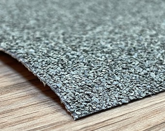 Dollhouse Supplies Pavement Extra Fine Gray Ballast Mat Building Landscape Mat Scale Model Pavement Scenic Material 47 in x 11.5 inch - F006