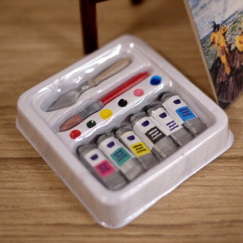 Dollhouse Painting Decoration Dolls House Paint Kit 1 12th Etsy