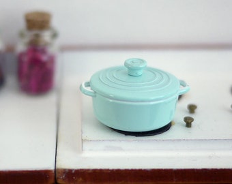 Dollhouse Supplies Metal Cooking Pot  dolls house 1 12 miniature Metal Cooking Pot - A033