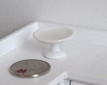 Dolls House Miniatures Kitchen Accessory Cooking 3-Tier Silver Cake stand