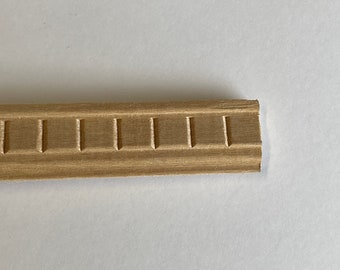 Materiale da costruzione per battiscopa, modanatura, bordo in legno per pareti, lunghezza 11,5 pollici - Y6