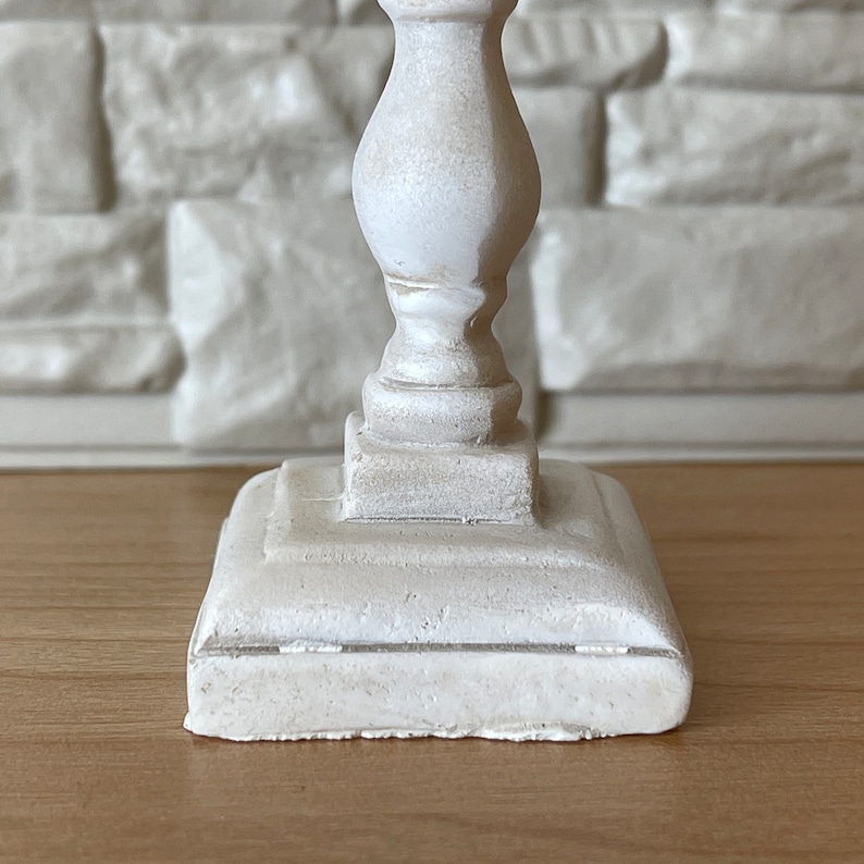 Dockhustillbehör Fågelbadsfontän, Miniatyrpiedestalfontän, Skala 1:12 Fyrkantig fontän (gjuten harts) - B061 bild 7