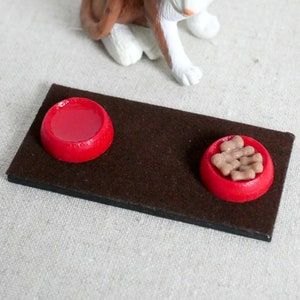 1:12 Doll House Accessories Mini Dog Food Pan/Cat Food Dollhouse Pan F2D8 