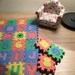Dollhouse child toy decoration large size miniature numbers and letters puzzle like foam floor play mat 
