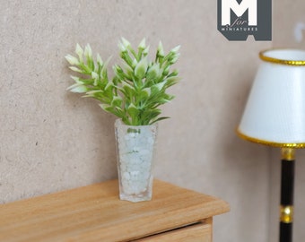 10 Vasetti Da Fiori Esagonali In Miniatura | Terracotta, Scala 1:12 Per Casa Delle Bambole