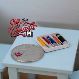 Miniature paint kit 1:12 scale paint tubes set - G046
