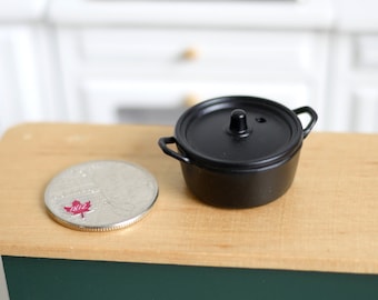 Dollhouse Metal Cooking Pot  dolls house 1 12 miniature Metal Cooking Pot - A048