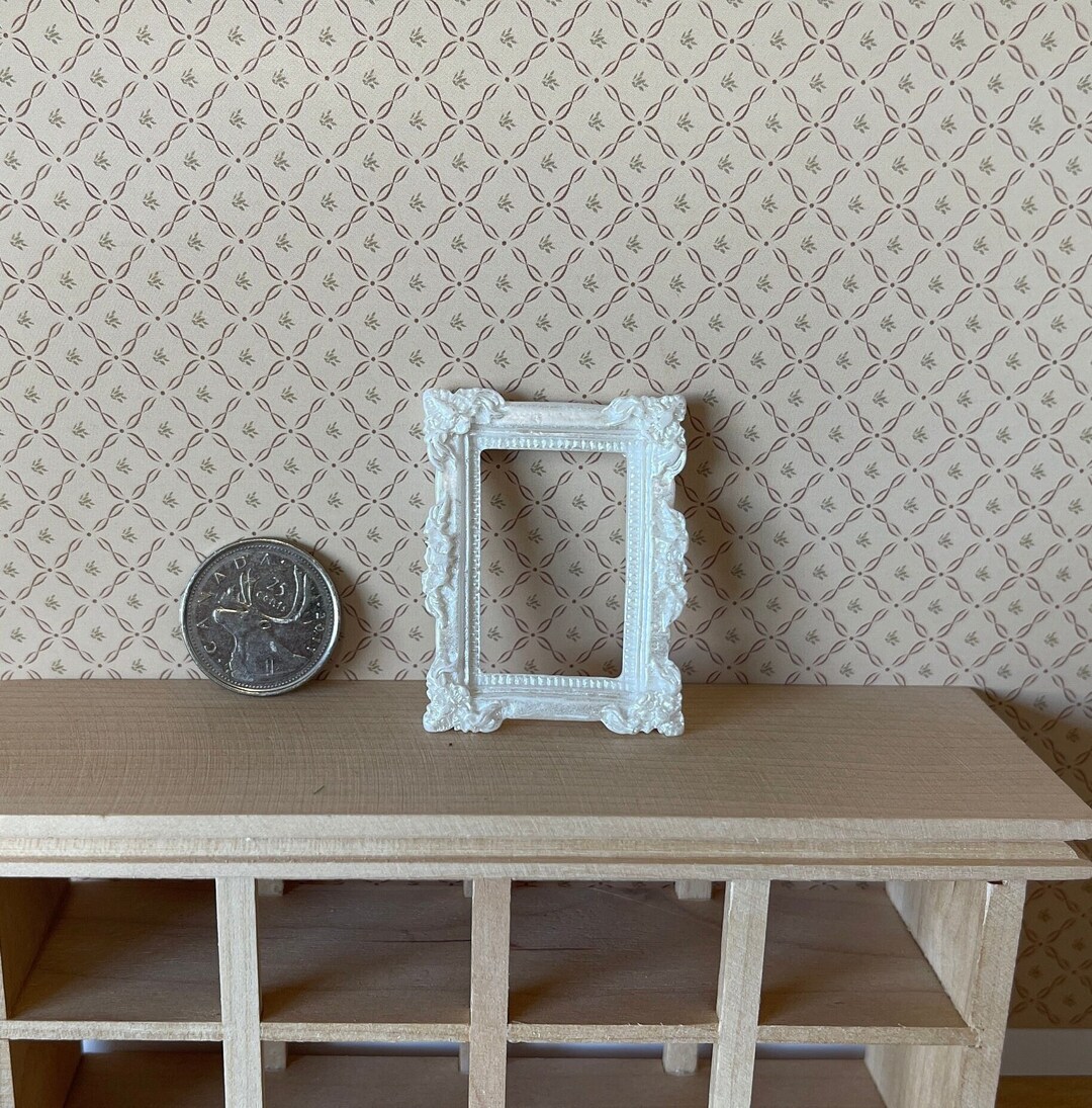 112 Miniature Ornate Rectangular Picture Frame medium Size Etsy