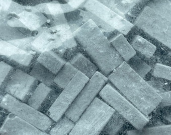 1:12 Dollhouse Supplies Charcoal Bricks 325 Counts Miniature Bricks - I046