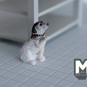 1:12 Dollhouse Miniature Puppy Dog C055
