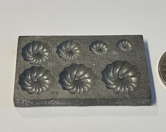 1:12 Miniature Metal Donuts Forming Mold with 7 Different Sizes