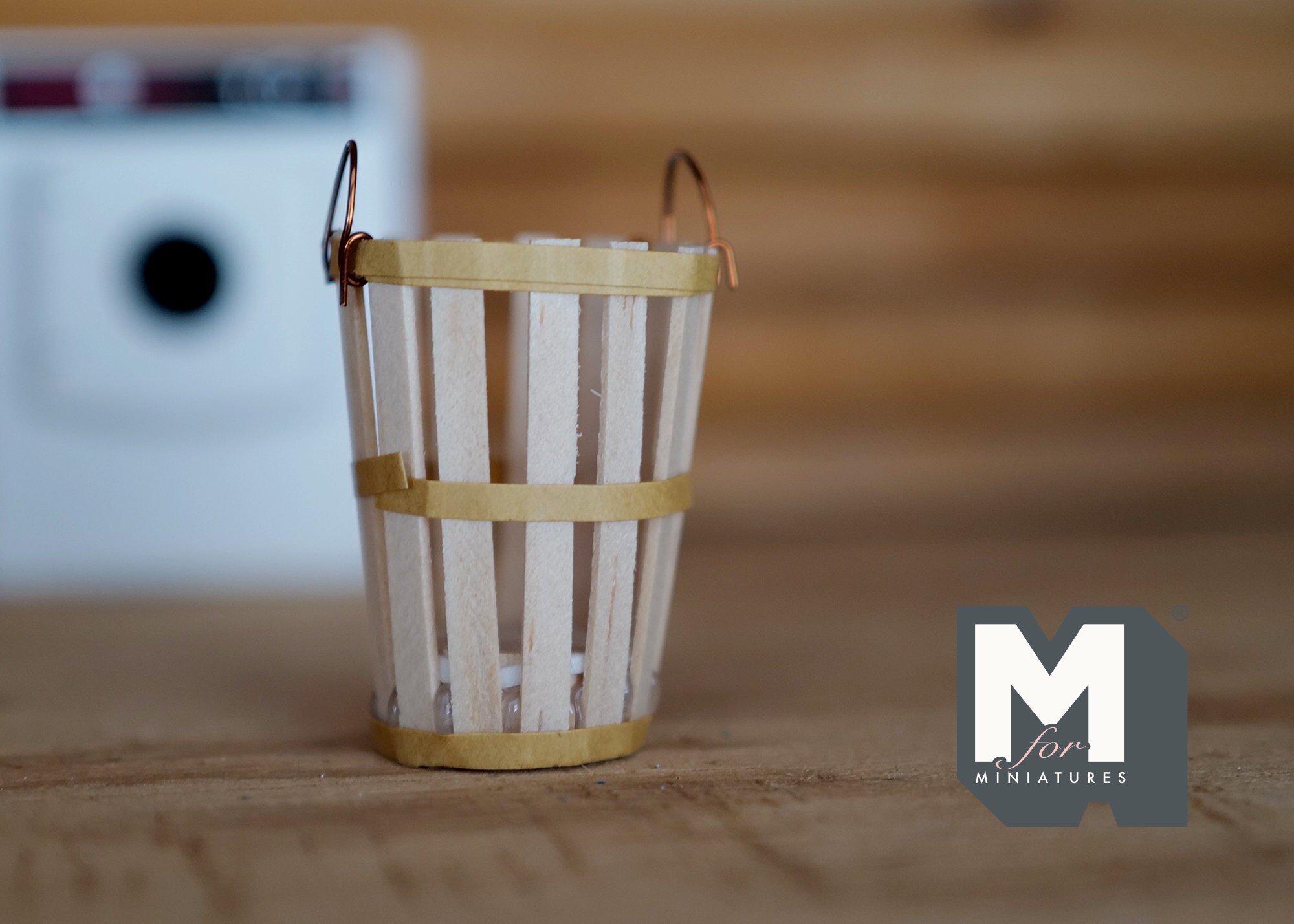 1:12 Dollhouse Supplies Miniature Basket Dolls House 1 12th Scale