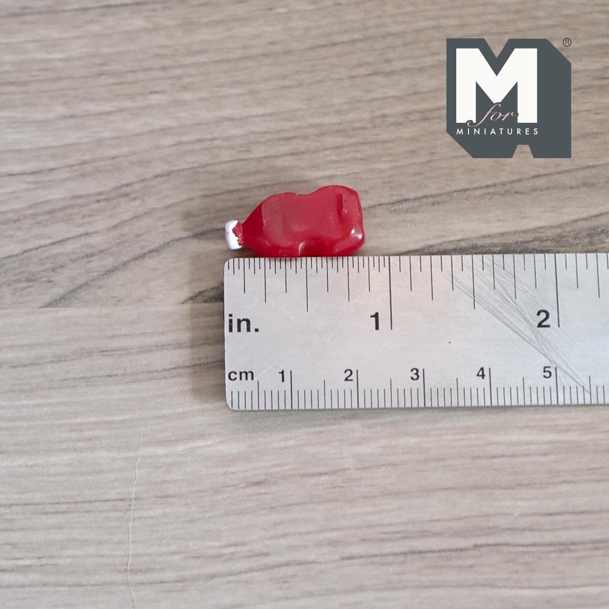 Set Condimenti In Miniatura 1:12 &ndash; Ketchup, Senape, Mayo Su Base Legno &ndash; Fatto A Mano