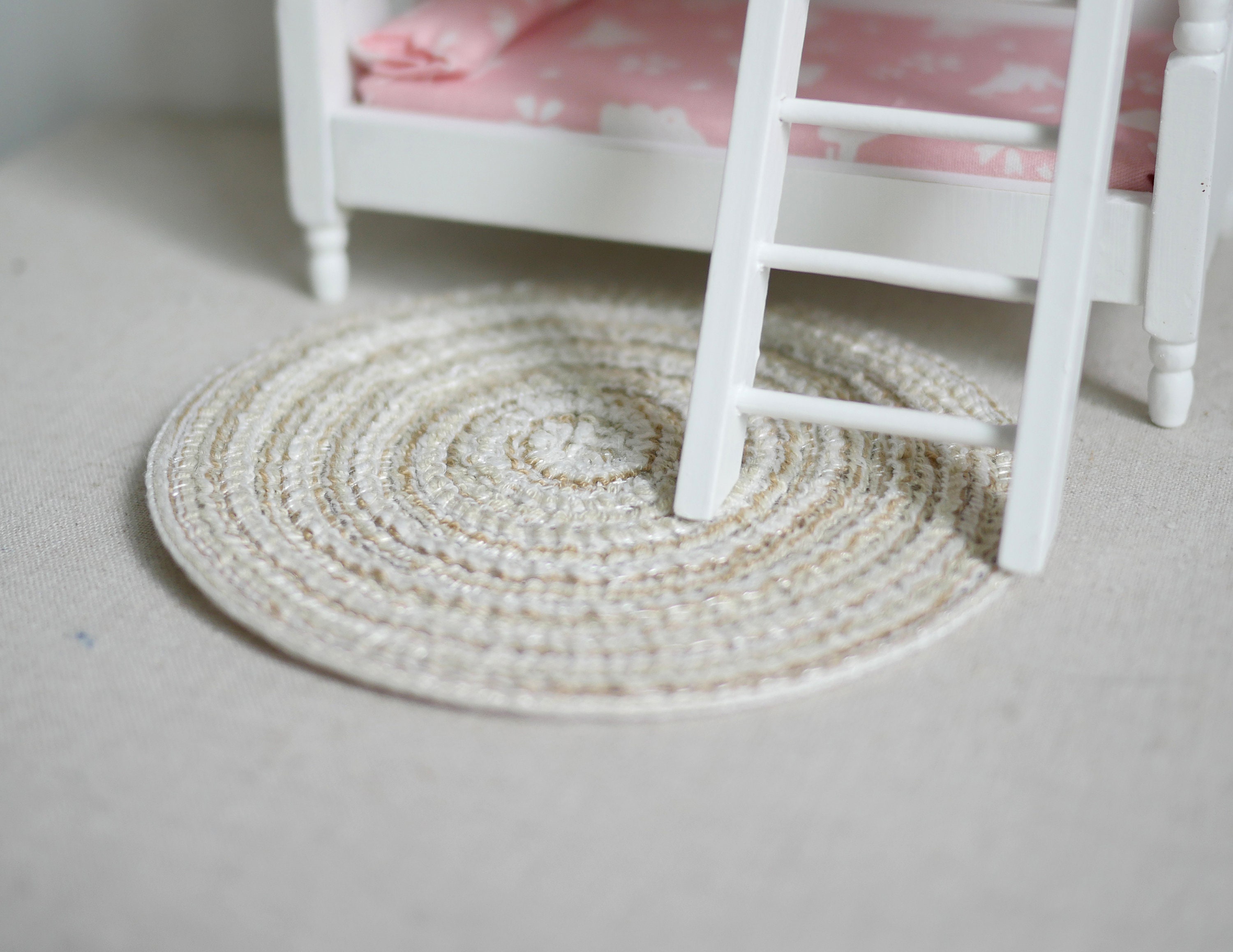 Miniatur-Teppich Für Puppenhaus 1:12 - Realistischer Bodenbelag Für Modellbau