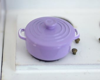 Dollhouse Supplies Metal Cooking Pot  dolls house 1 12 miniature Metal Cooking Pot - A033
