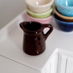 1:12 Miniature Dollhouse ceramic Kettle Bottle / Dollhouse Miniature ceramic Jug - A026