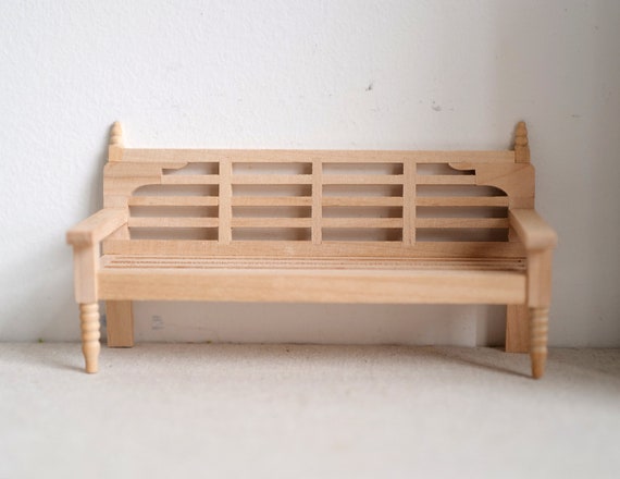 Unfinished garden online bench