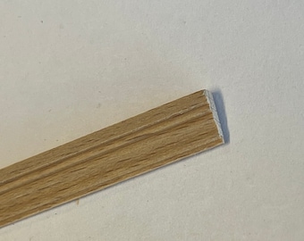 Dollhouse Miniature Door and Window Trim, Wall Molding 11.5 inch long