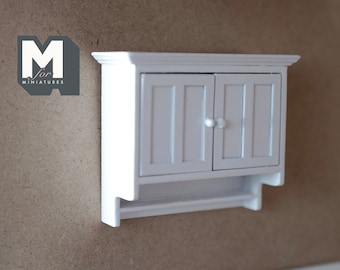 Mensola Da Parete In Miniatura Per Casa Delle Bambole – Scala 1:12, Giocattolo In Legno, Accessorio Per Camere In Miniatura – Haloppe