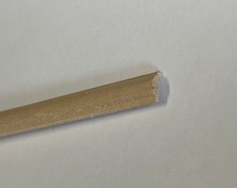 Materiale da costruzione per modanature per battiscopa, modanature per bordi da parete, forniture per case delle bambole, lunghezza 11,5 pollici - Y6