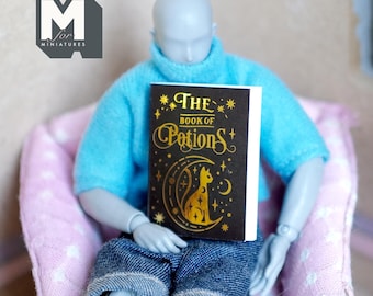 Libro In Miniatura Scala 1:6 – 'La Gioia Del Libro Di Cucina' – Fatto A Mano Per Case Delle Bambole E Diorami