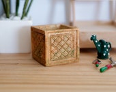 1 12 Dollhouse Miniature Clay Pottery Planter, clay flower pot gardening 1 12 scale miniature plants container