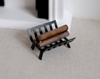 Dollhouse Supplies miniature 1:12  firewood doll house fireplace wood - F018