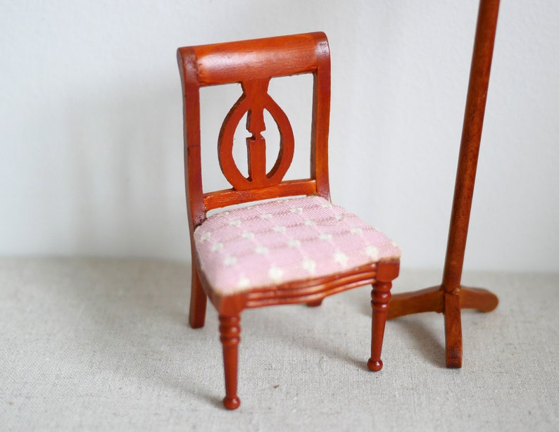dollhouse wooden chair
