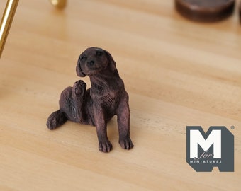 1:12 Dollhouse Miniature Puppy Dog - C055