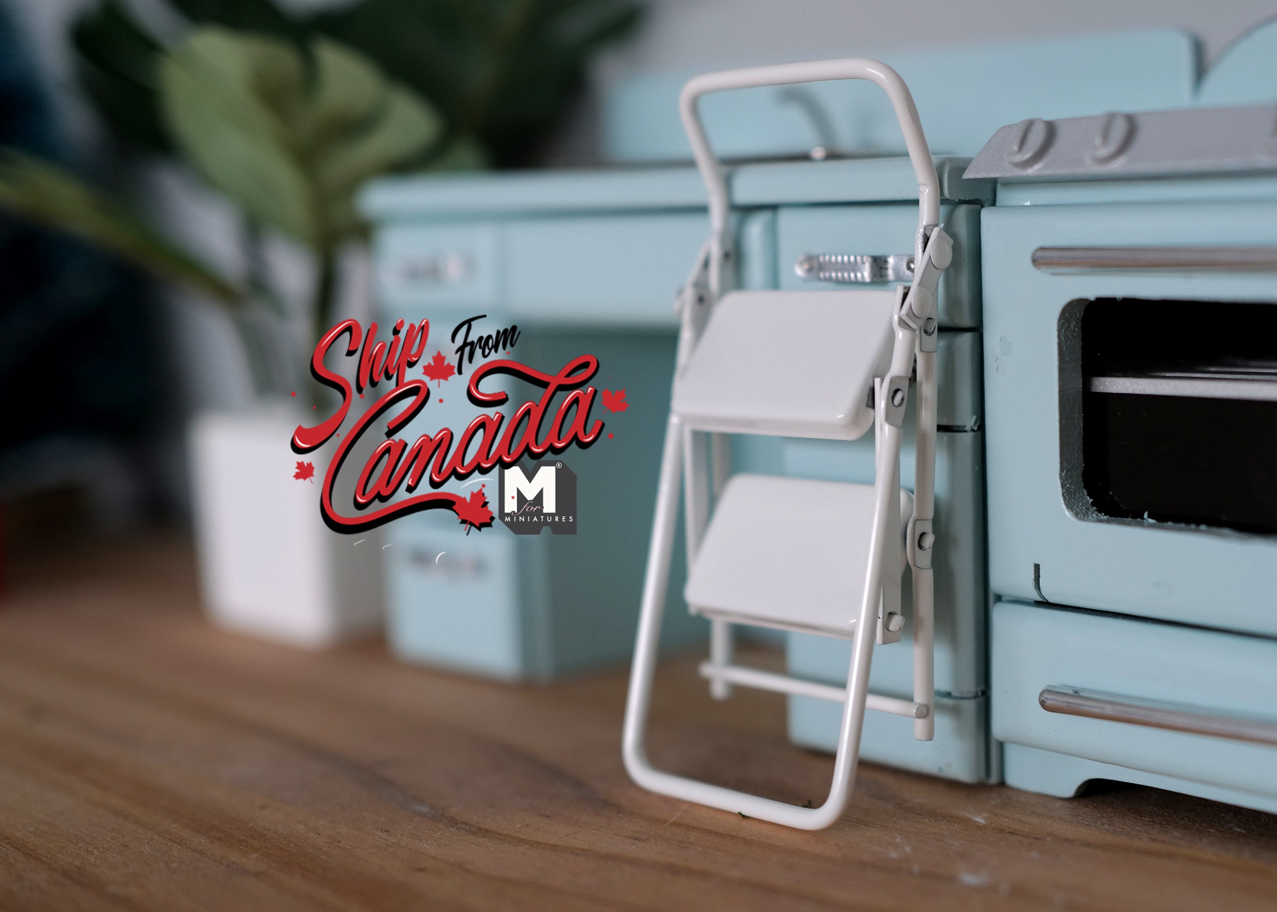 Scala Libreria Legno Massello Scala Pieghevole In Legno 4 Gradini - Sgabello Convertibile 2 In 1 Per Casa Scaletta Doppio Uso Casa Giardino - Foto 12