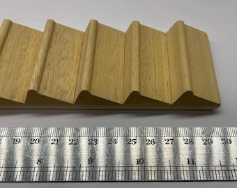 Dollhouse Steep Staircase Narrow Staircase 11 Treads 2-3/16 inch wide 1:12 Scale Unfinished Miniature Upright Stairs - J007