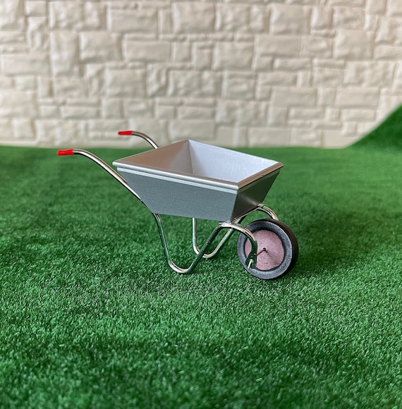 1 12 Miniature Metal Wheelbarrow Miniature Garden Cart Miniature Dump Cart Miniature Garden Trolley Miniature Push Cart G092 Etsy Australia