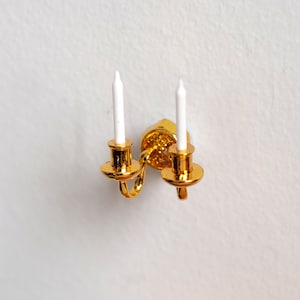 Dollhouse Supplies Miniature Wall Chandelier (non-electric) - C080