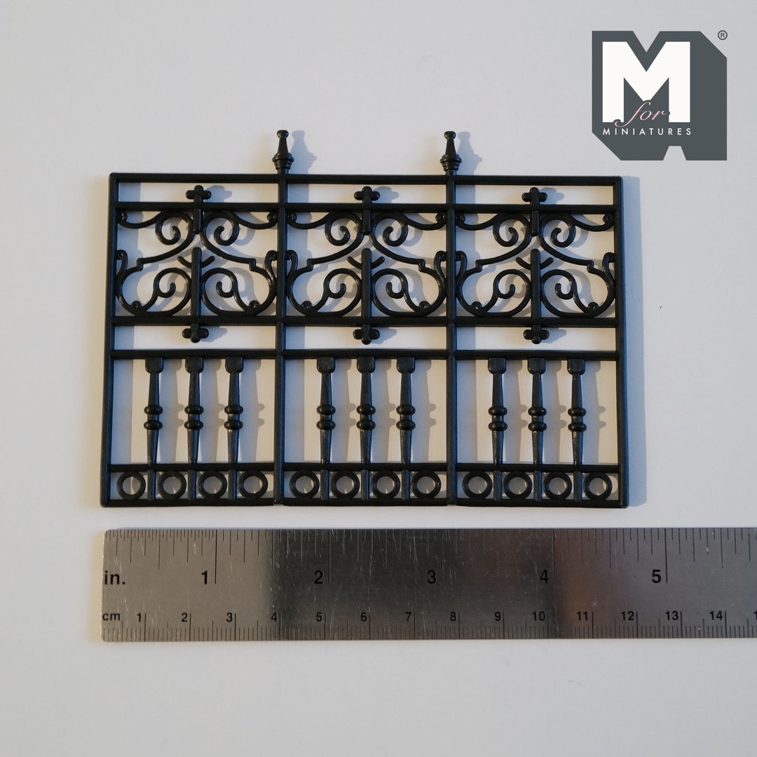 Kit Dettaglio Portico Vittoriano Per Casa Delle Bambole | Scala 1:12, LT033