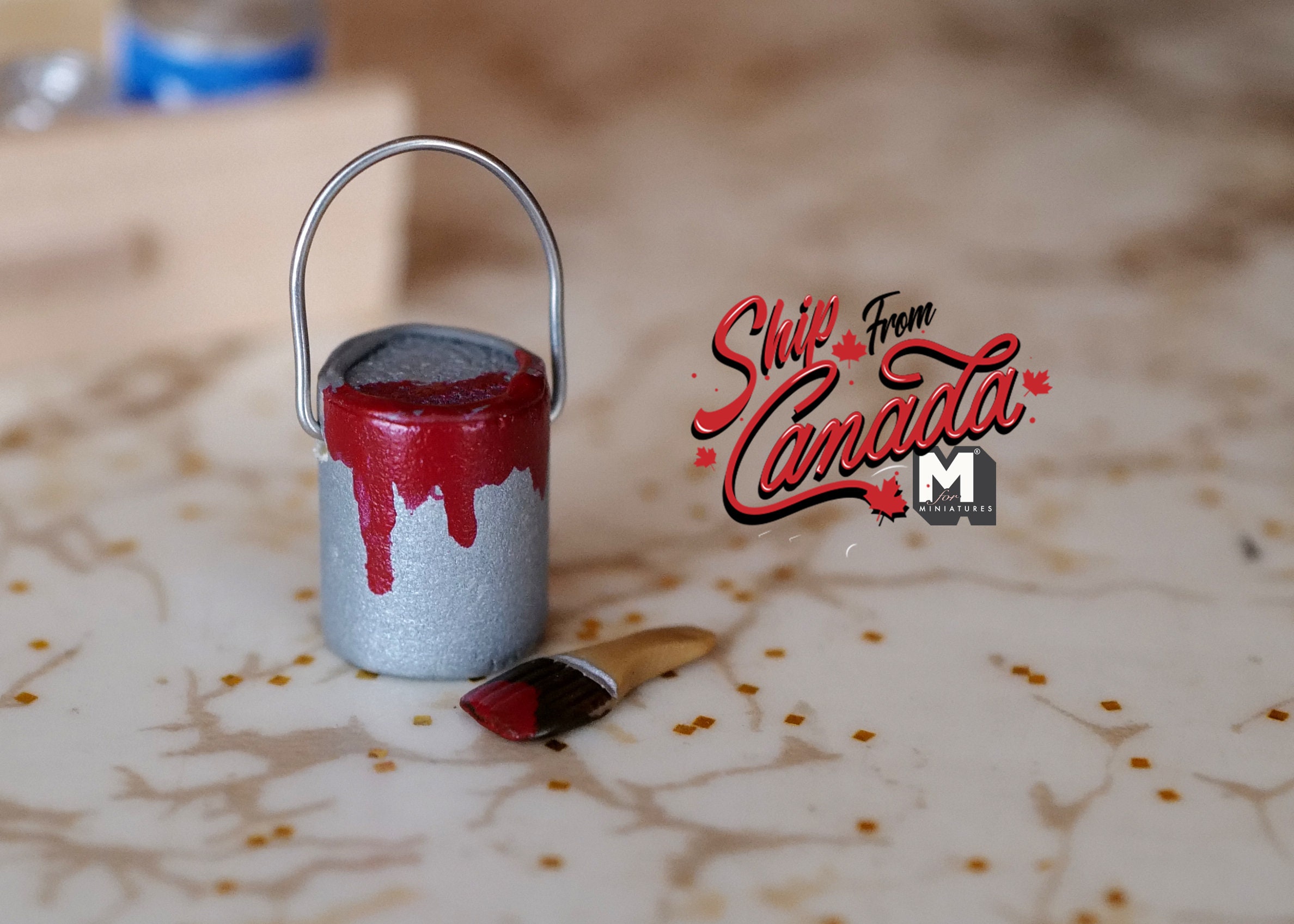 Mini Spray Paint Cans 1:6 Scale -  Sweden
