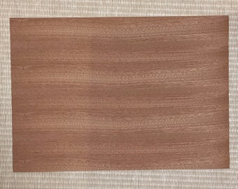 Sapele Schäl- und Klebefolie A4-Größe 2 mm Stärke - Z6