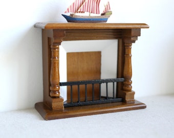 Mini Stufa In Scala 1:12 Modello Di Camino Casa Delle Bambole Accessori - Foto 4