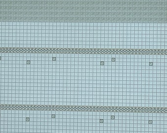 1:12 Dollhouse Marble Tiles Wallpaper and Floor Tile Paper Sticker