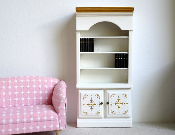 dolls house bookcase next