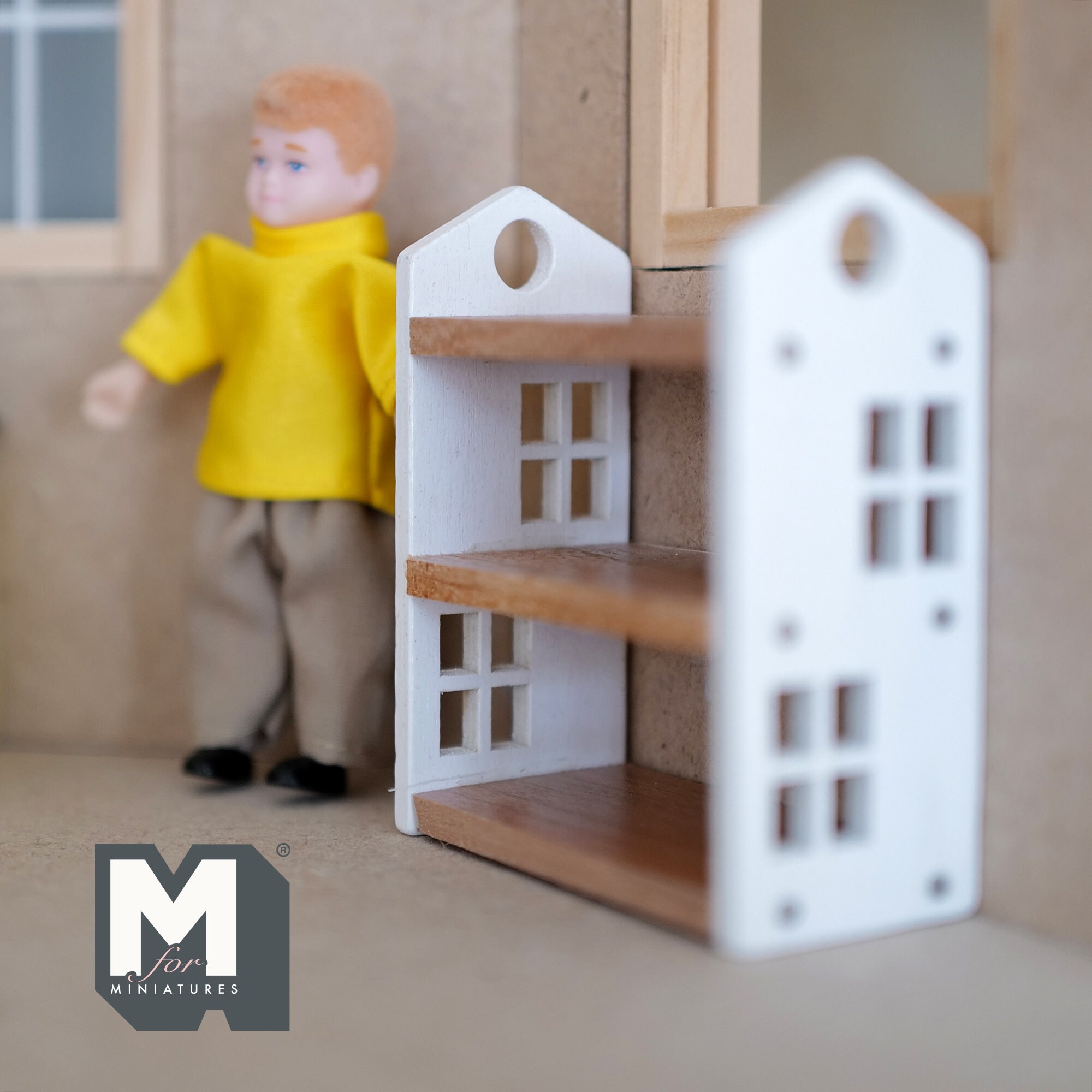 Miniatura Per Casa Delle Bambole In Scala 1:12 &ndash; Cacciatore Portapacchi Da Parete &ndash; Modello 406