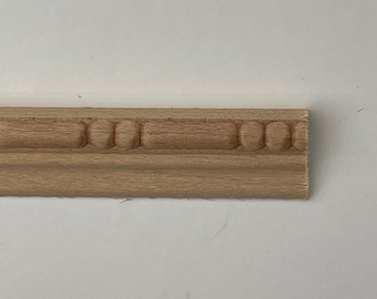 Materiale da costruzione per battiscopa, modanatura, bordo in legno per pareti, lunghezza 11,5 pollici - Y6