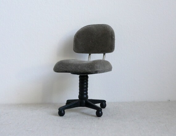 Miniature Meubles Bureau & chaise Set Pour 1/12 Maison de poupée travail Chambre 