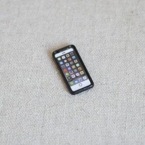 Loose Receiver DOLLHOUSE 1:12 Scale Miniature Economical Black Metal Phone Loose Receiver DOLLHOUSE 1:12 Scale Miniature Economical Black Metal Phone