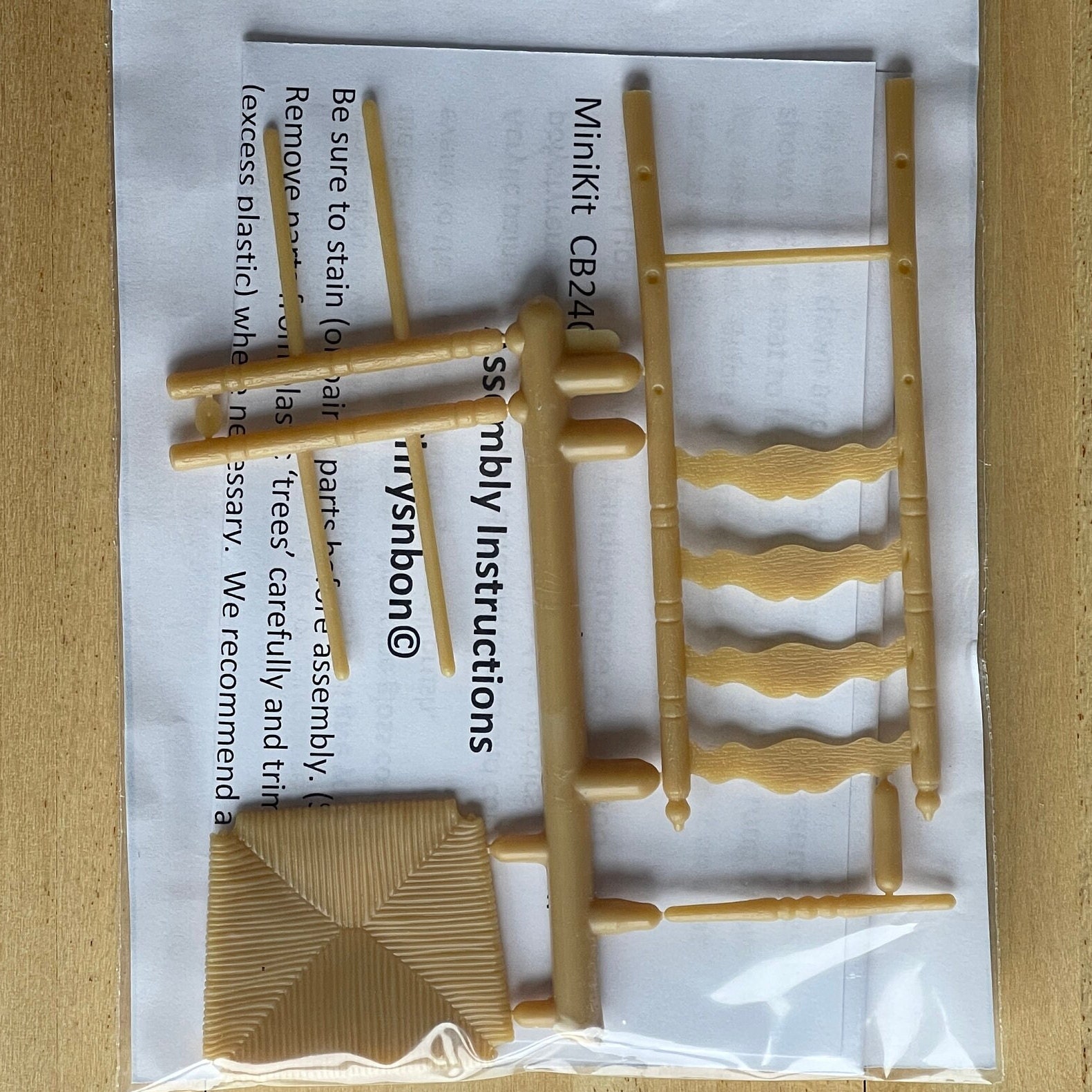 Miniature Ladderback Chair DIY Kit (self Assemble and Paint) From ...