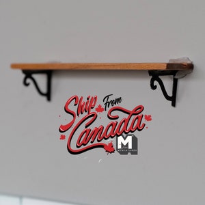 Miniatur Wandregal 1:12 Puppenhaus Zubehör Wandhalterung Wandregal 8,5 cm lang (Holz) - D029