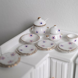 House Of M Set 6 Bottiglie In Vetro Per Case Delle Bambole Scala 1:12 - Miniature Fai Da Te Per Cucina, Bar, Profumeria Accessori Casa Delle Bambole