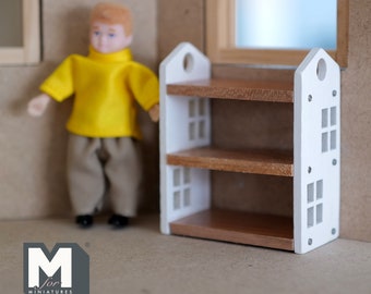 Divano Piccolo Set Mobili In Legno Per Casa Delle Bambole - Cucina - Foto 2