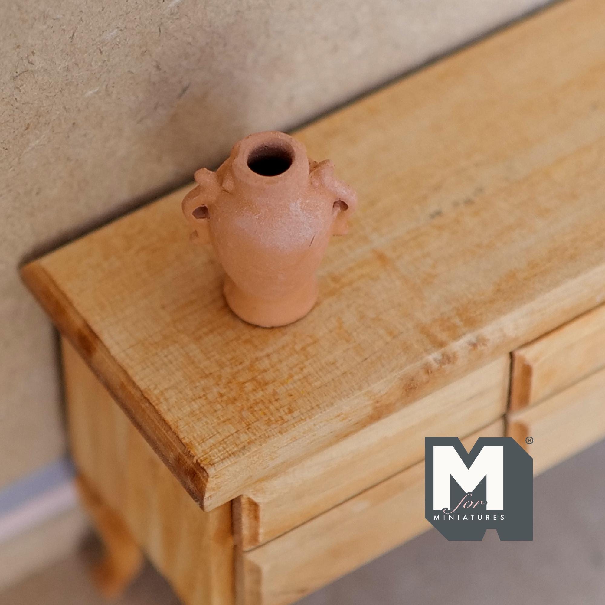 Milisten - 14 Mini Vasi Da Fiori In Terracotta Scala 1:12 Per Casa Delle Bambole, Giardino Delle Fate E Diorami